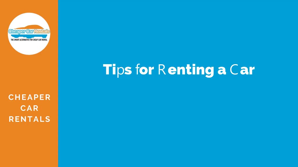 Top 3 Tips on Renting a Car Cheaper Car Rental on Vimeo