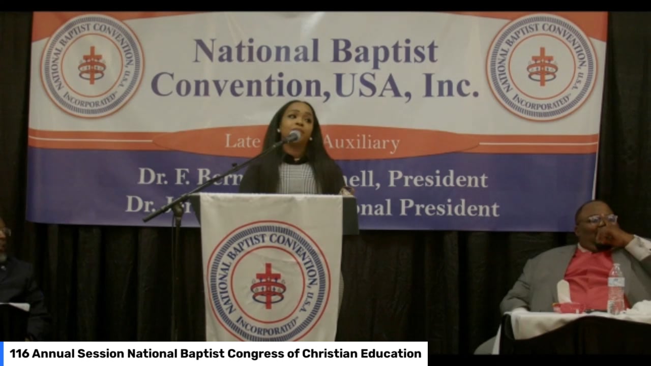 116 th Annual Session National Baptist Congress of Christian Education