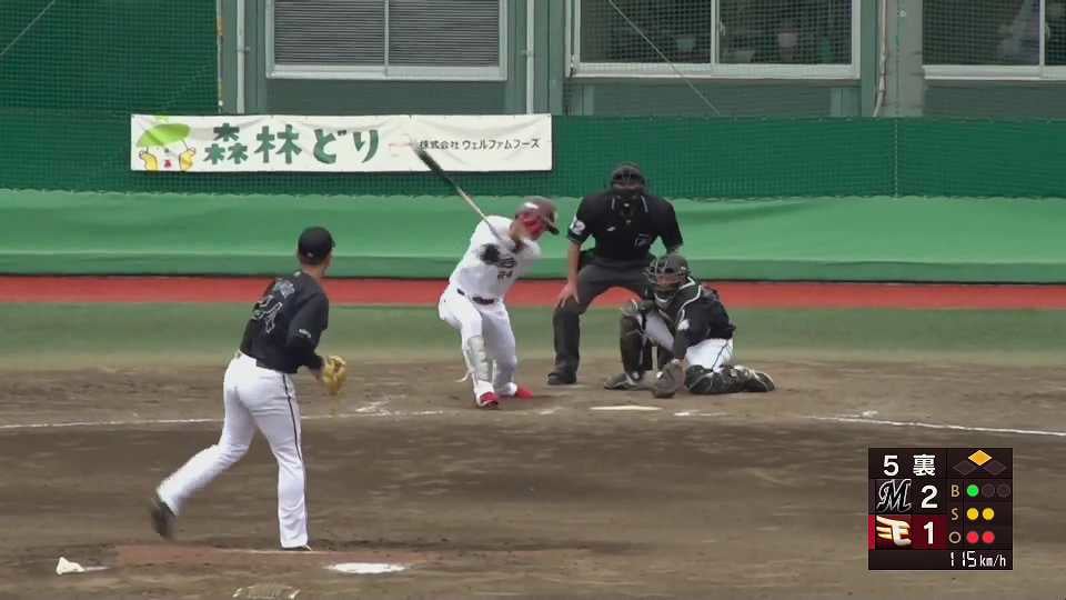 【ファーム】マリーンズ・土肥星也が三振で同点のピンチを切り抜ける!! 2022年6月22日 東北楽天ゴールデンイーグルス 対 千葉ロッテマリーンズ