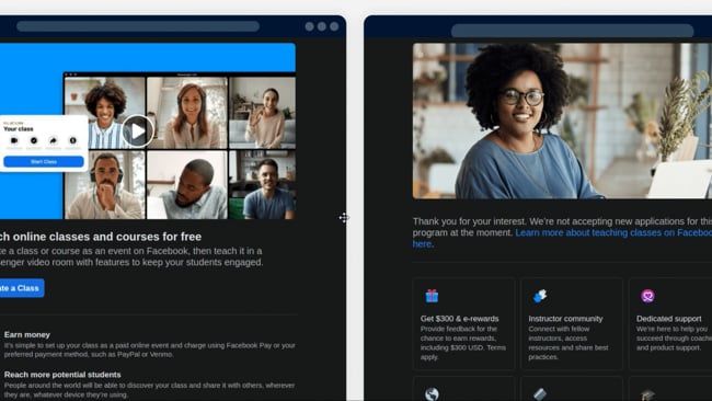 Mit FB Cla* kannst du in Kürze Inhalte verkaufen