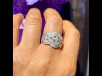 Diamant, ring van 18 karaat 8239-0020