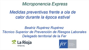 Micropldora express - Medidas preventivas frente a ola de calor durante la poca estival