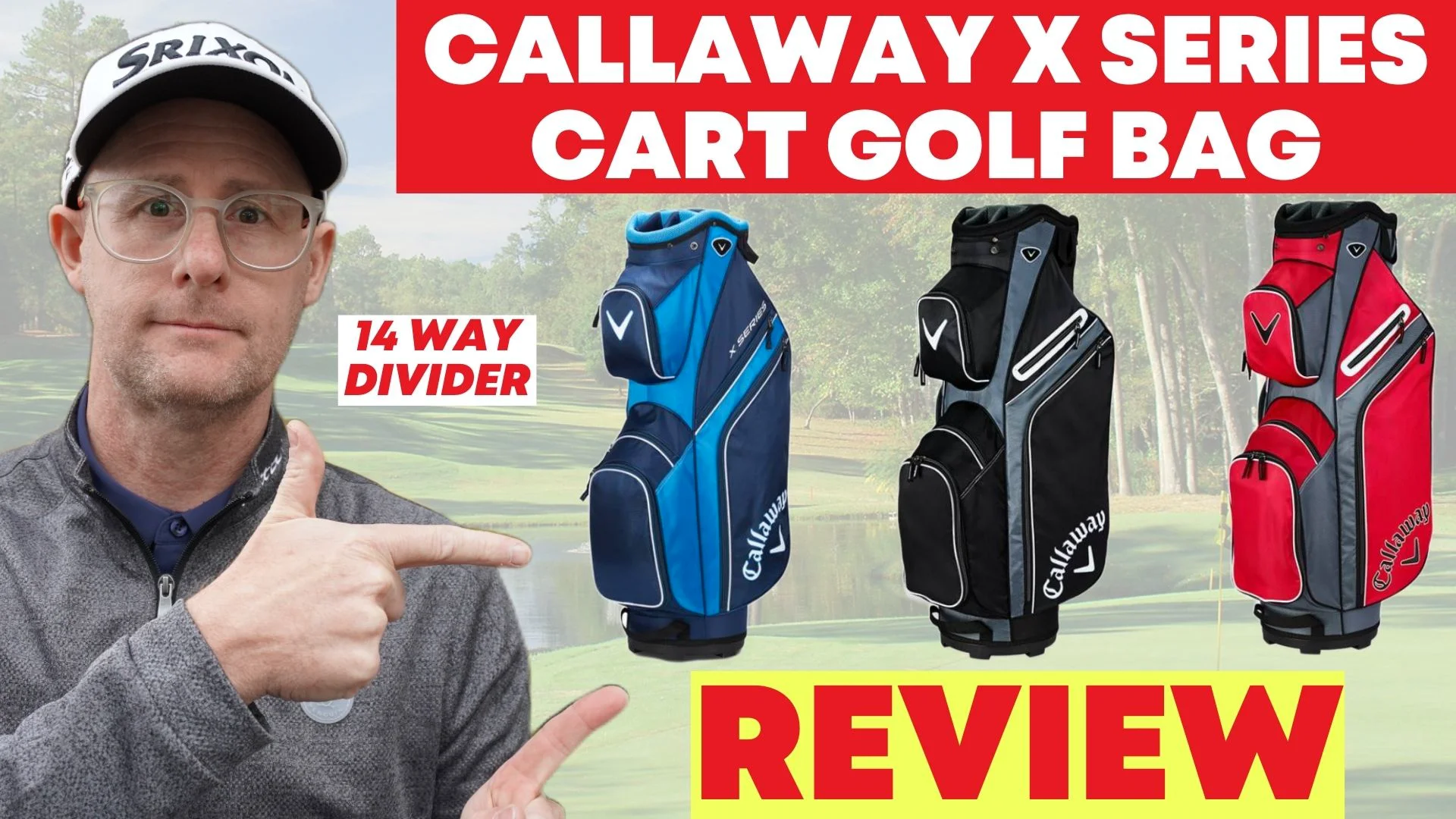 Callaway 2019 x series golf cart bag new arrivals