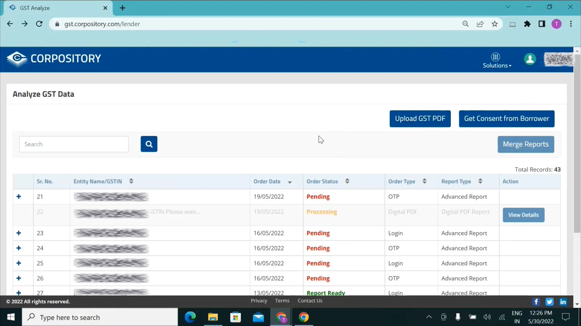 GST - Walkthrough