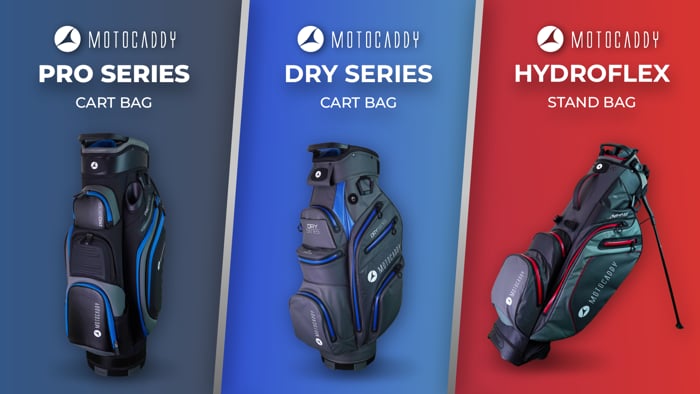 Quick Look | Motocaddy Pro, Dry & HydroFlex Bags