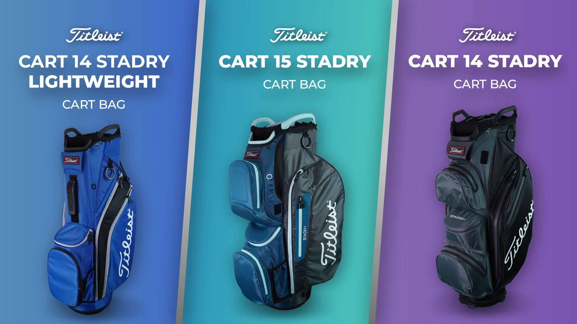 Cart 14 Bag, Lightweight Cart Golf Bag