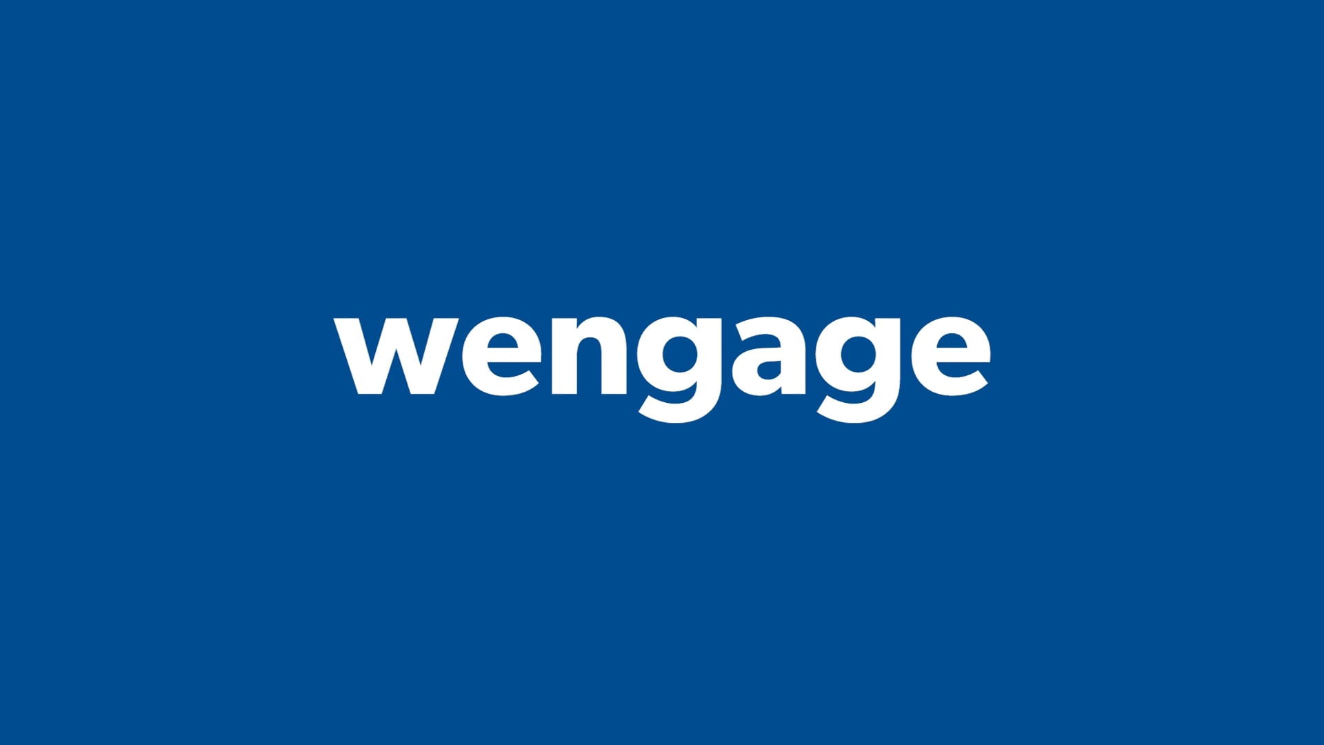 Welcome to WenGAGE on Vimeo