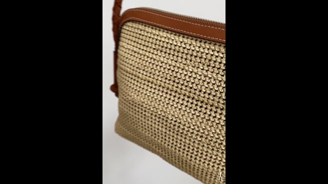 Bolsa Tear Alça Trançada Cru