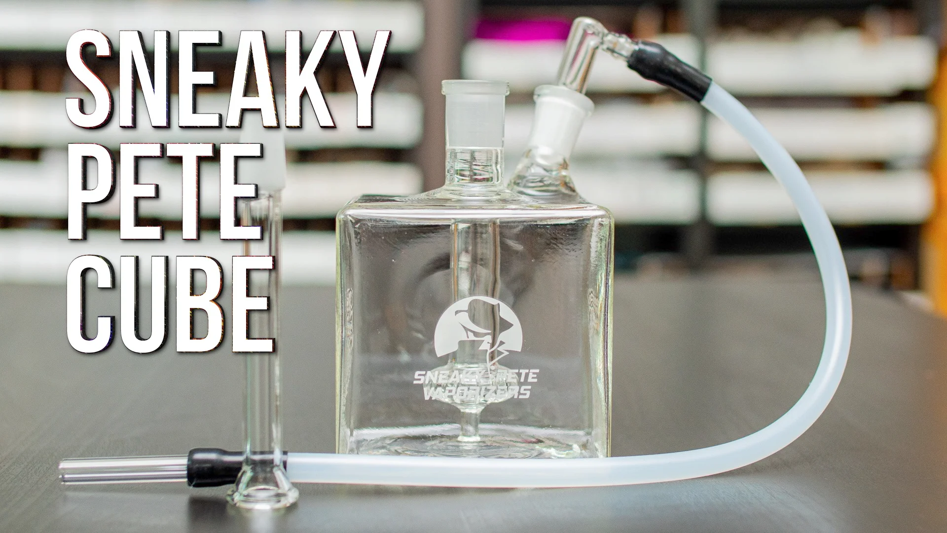 Sneaky Pete Cube™ 14mm Female Water Pipe | www.sneakypetestore.com 