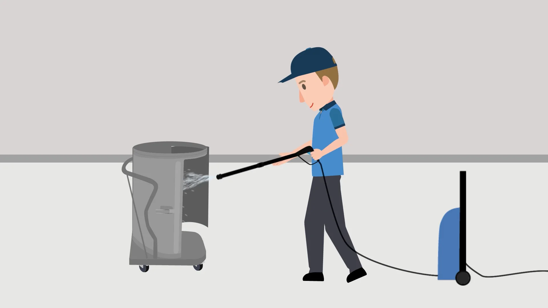 Miltek XP200S How to Clean the Compactor on Vimeo
