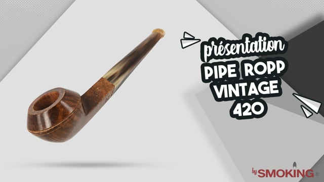 Ropp Vintage Briar Bulldog 420 - Tobacco Pipe 