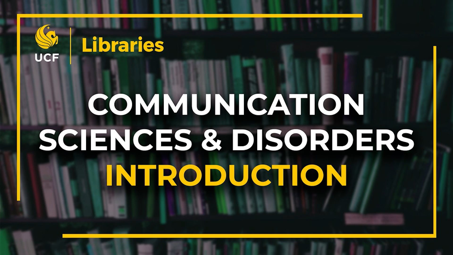 Communication Sciences & Disorders: Introduction | Videos & Movies on Vimeo