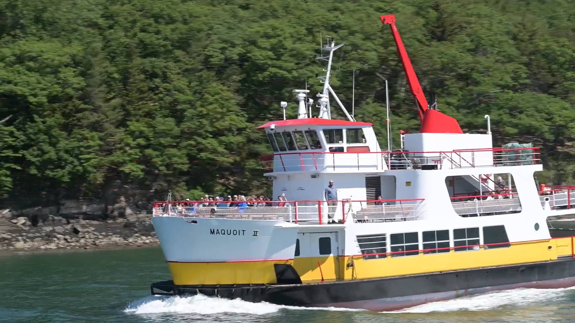 Portland, Maine-Mail Boat Ferry on Vimeo