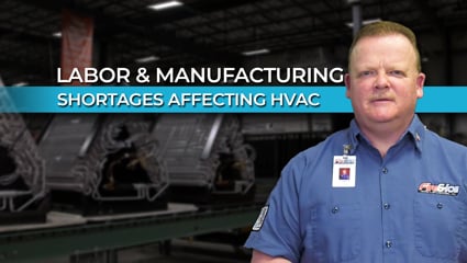 Labor & Manufacturing Shortages Affecting HVAC