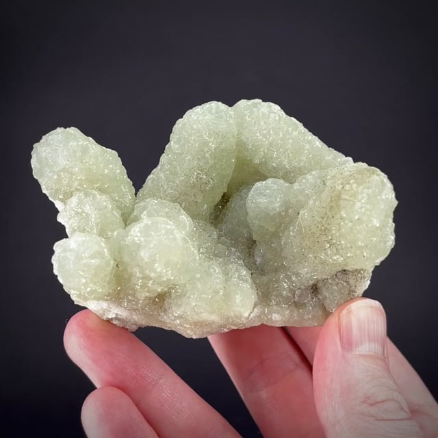 Prehnite cast after Anhydrite