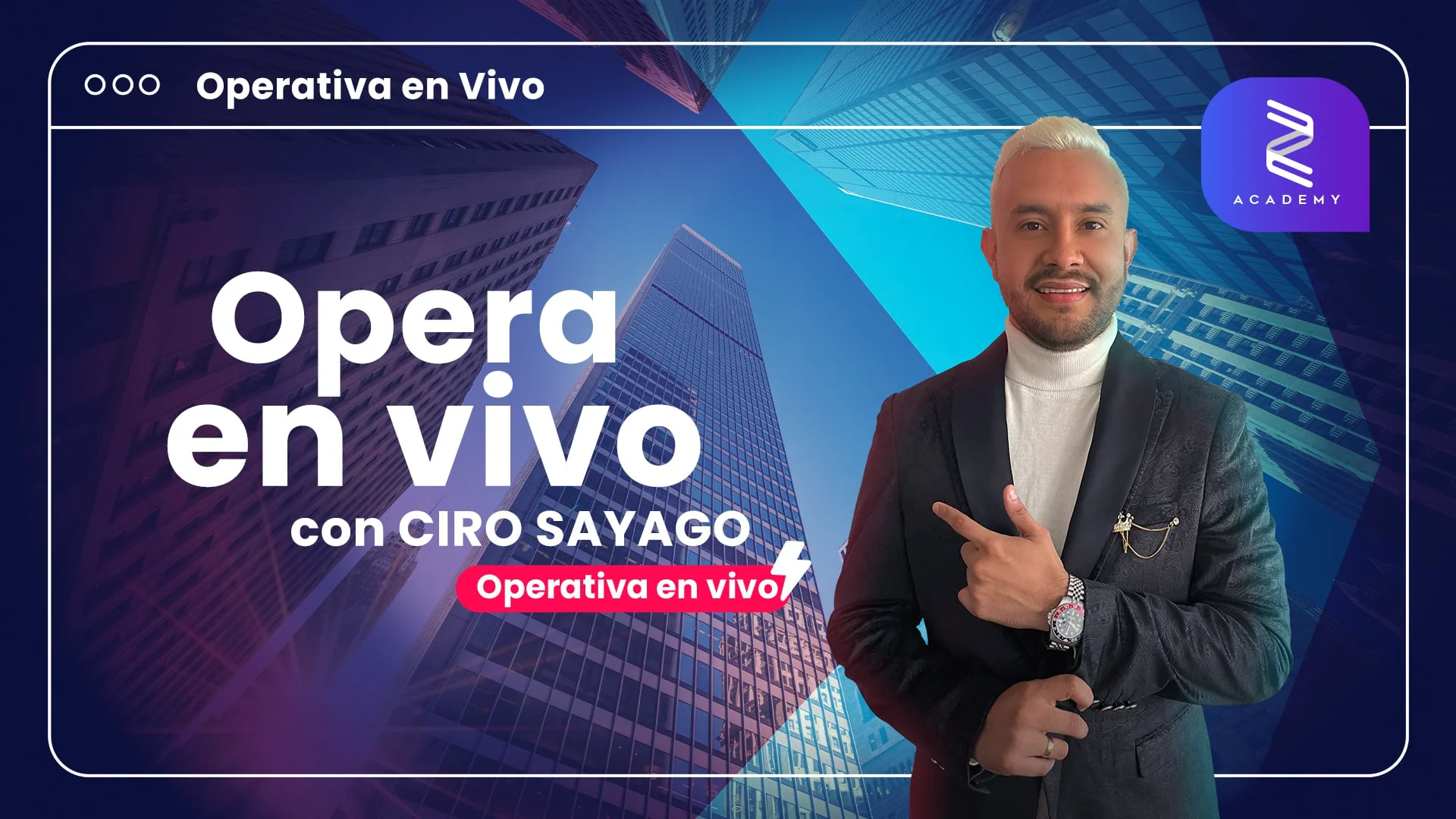 Opera en vivo con Ciro Sayago 15 de julio