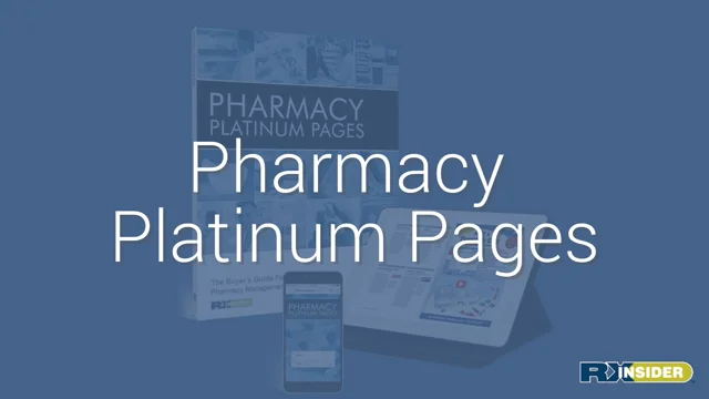 Pharmacy Platinum Pages Buyer s Guide RXinsider