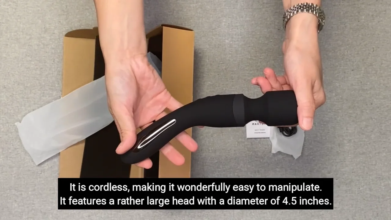 Mantric Rechargeable Wand Vibrator Unboxing And Review Summary