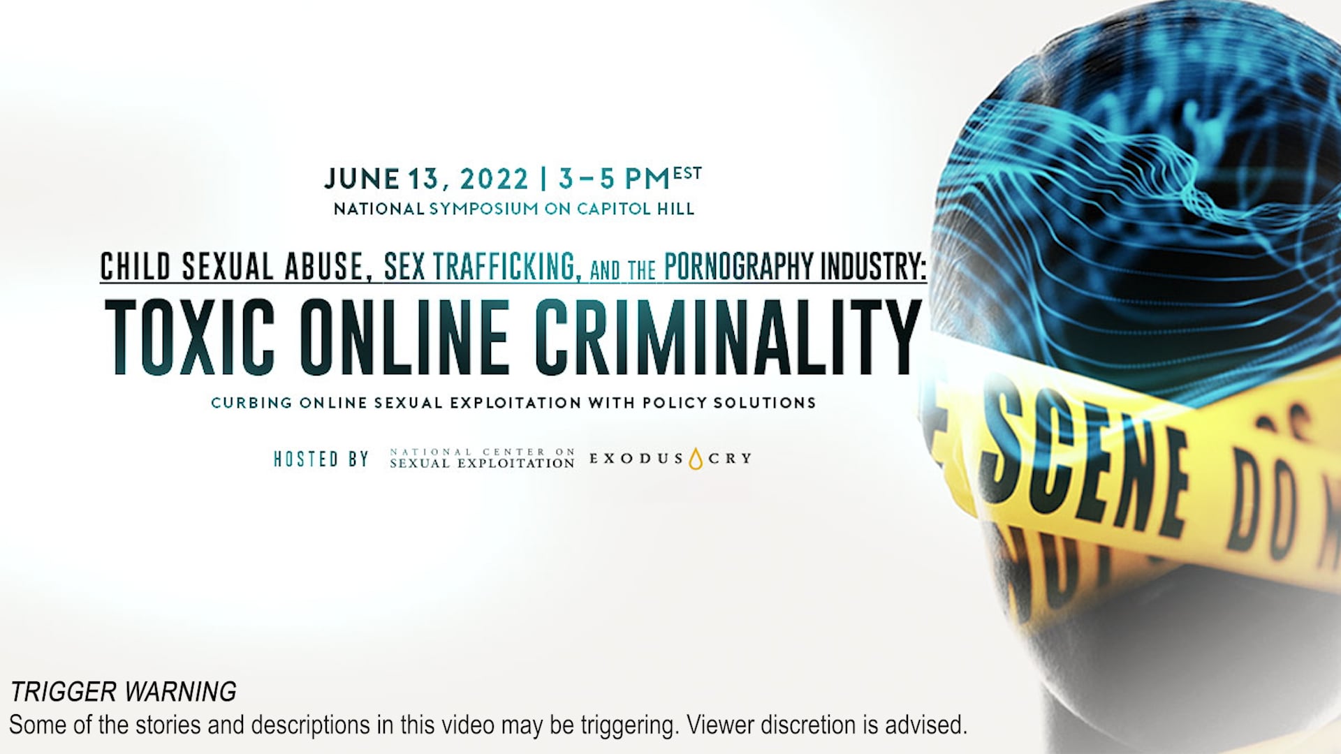 Sexi Video Repe Seen - Toxic Online Criminality: Panel II | Uncovering Crimes of Child  Exploitation, Sex Trafficking, Racism, & Rape in Pornography on Vimeo