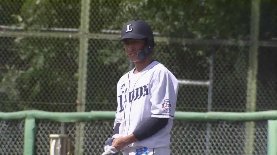 【ファーム】ライオンズ・長谷川信哉のタイムリーで今シーズン4度目となる2桁得点!! 2022年6月24日 埼玉西武ライオンズ 対 東京ヤクルトスワローズ
