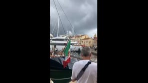 Maltempo Francia, tromba marina a Saint Tropez