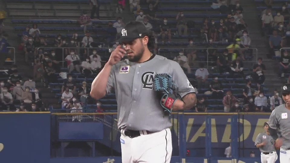 【8回表】マリーンズ・オスナ 来日初登板で無失点に抑える好投を見せる!! 2022年6月24日 千葉ロッテマリーンズ 対 オリックス・バファローズ