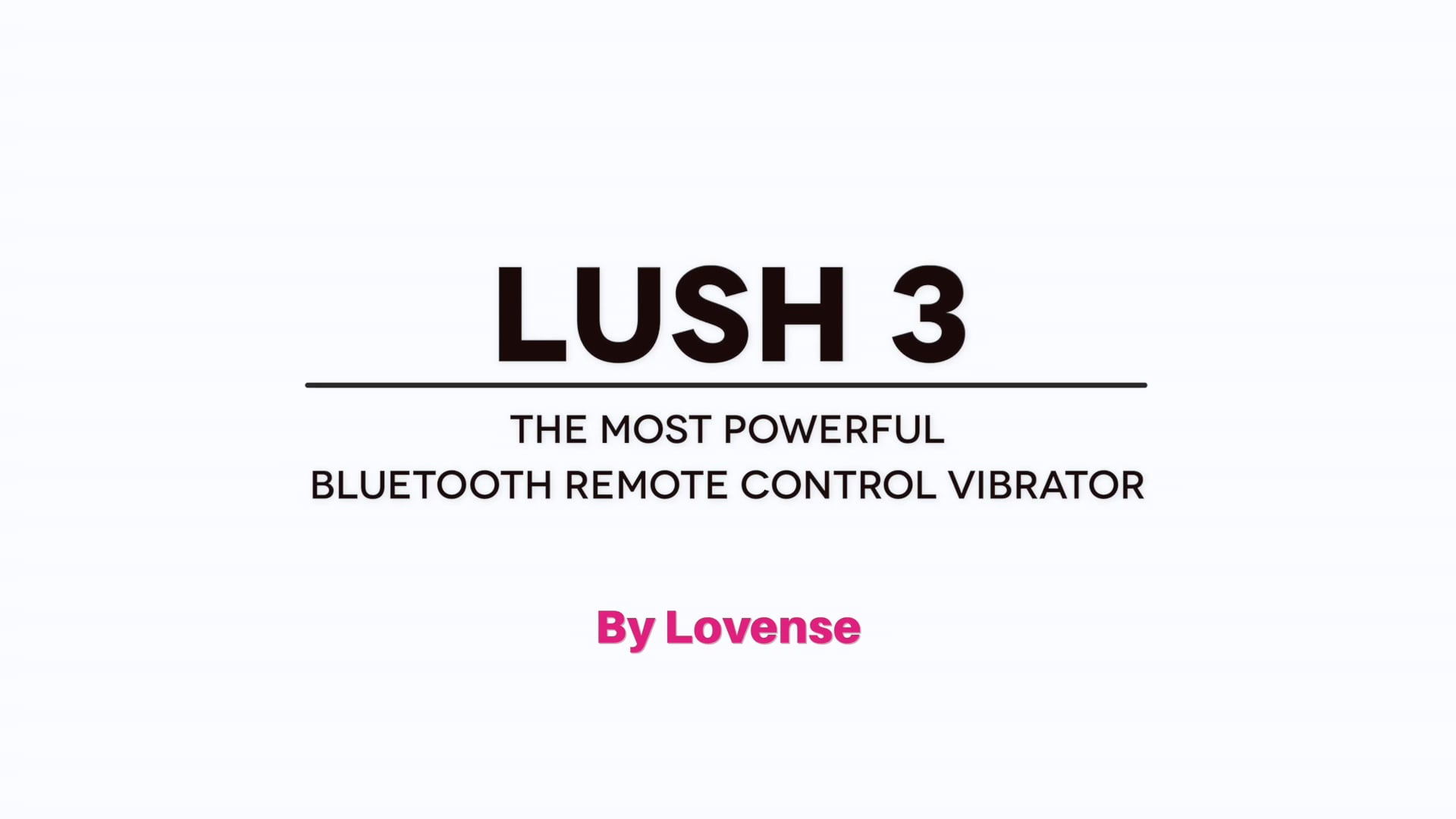 Lush 3 by Lovense The Most Powerful Bluetooth Remote Control Vibrator