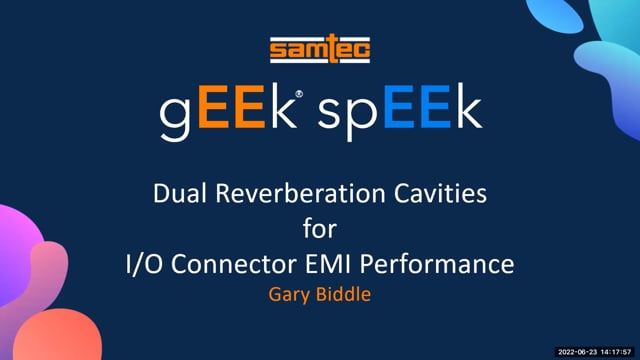 Webinar: Dual Reverberation Cavities for I/O Connector EMI Performance