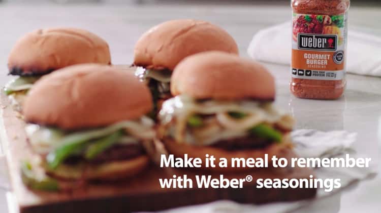 Weber Kick'n Chicken/Gourmet Burger Seasonings on Vimeo