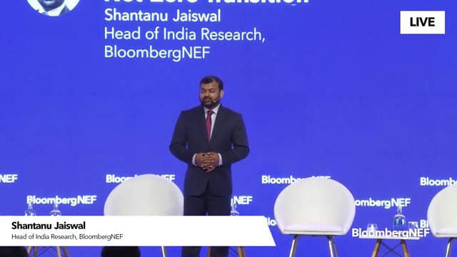 Watch "<h3>BNEF Summit: Finding Opportunities in India's 2070 Net-Zero Target</h3>
Shantanu Jaiswal, Head of India Research, BloombergNEF"