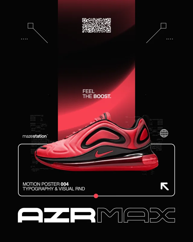 NIKE x OBJ poster concept on Behance