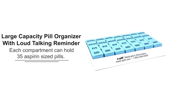 iRemember Talking Pill Organizer