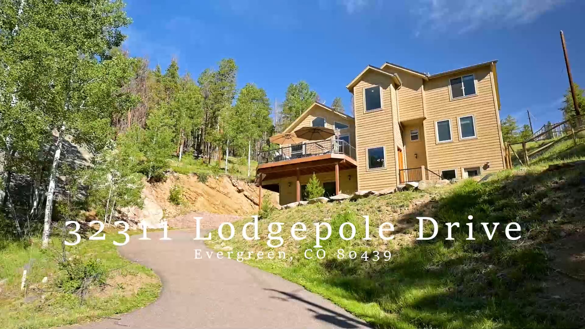 32311 Lodgepole Drive, Evergreen, CO 80439 Unbranded on Vimeo