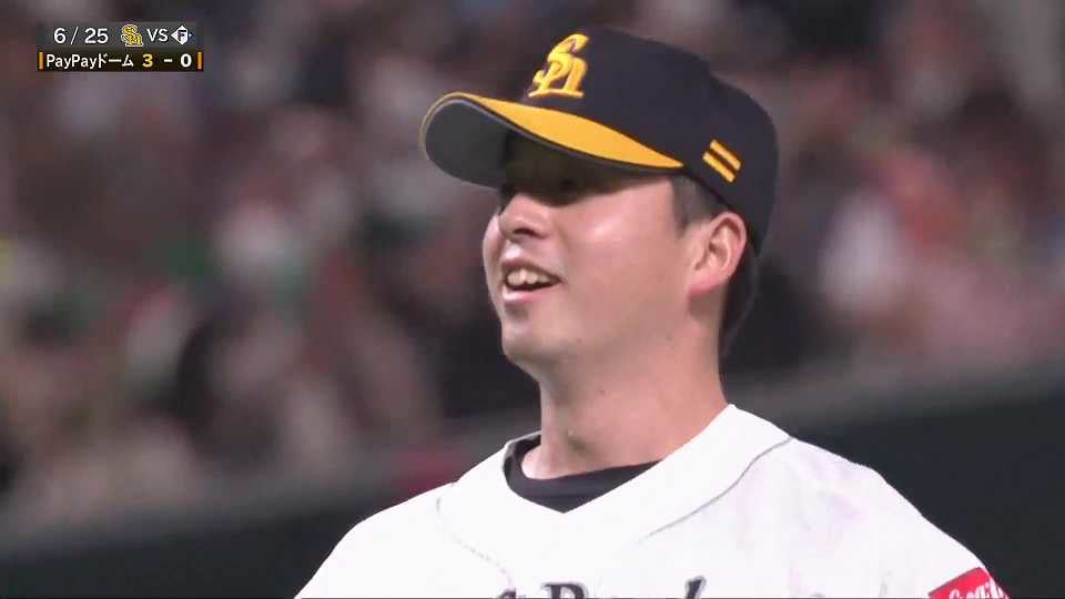 6月25日 ホークス対ファイターズ ダイジェスト
