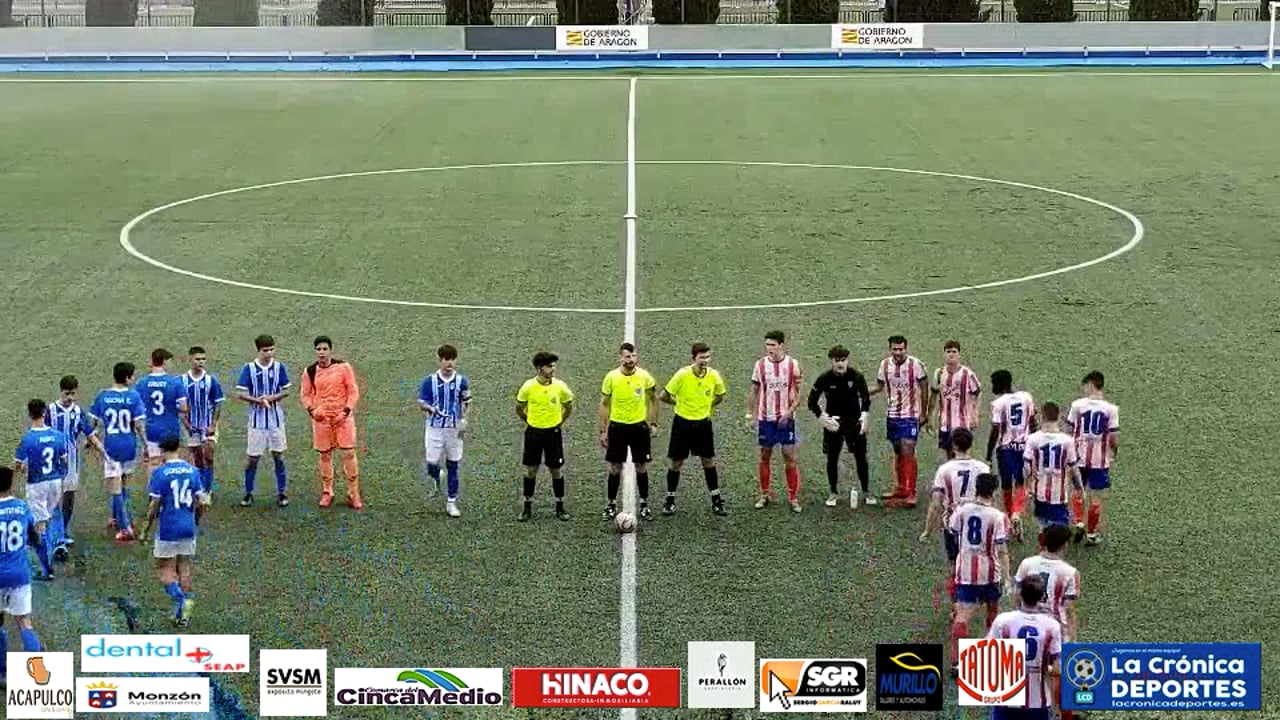 FINAL  COPA  CENTENARIO  FEDERACIÓN  JUVENIL  PREFERENTE   AT.TERUEL-2-3 AT.MONZÓN