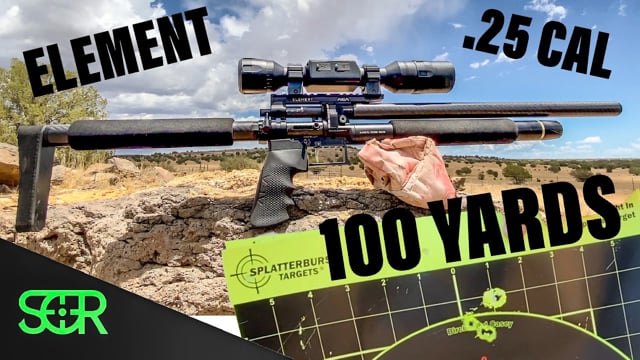 AEA Element - The WORLDS LIGHTEST AIRGUN! - FULL REVIEW .25 CALIBER ...