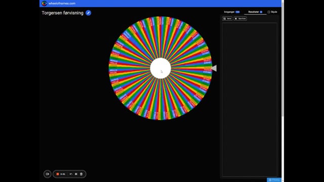 Trekning av vinnere til førvisning med Nikolai Torgersen
