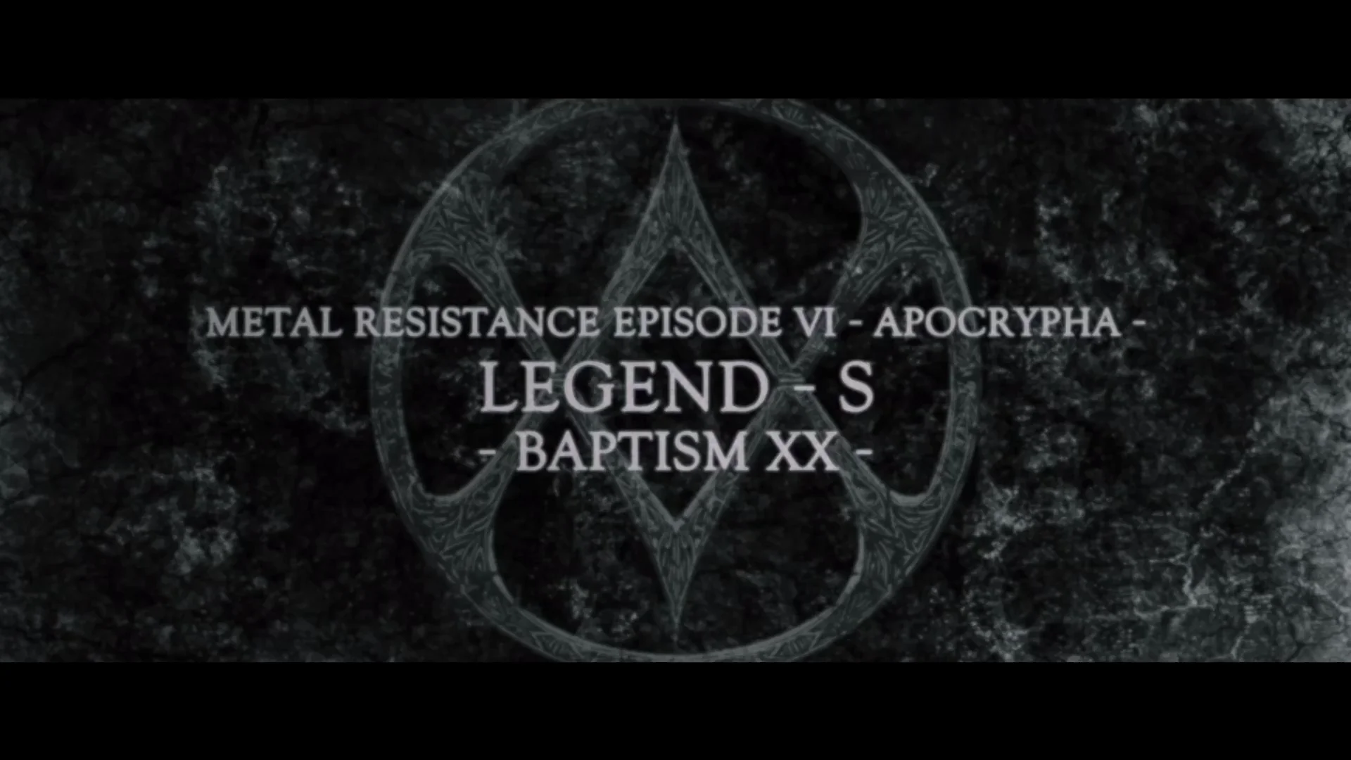 Blu ray rip] BABYMETAL - LEGEND - S - BAPTISM XX - IN THE NAME OF