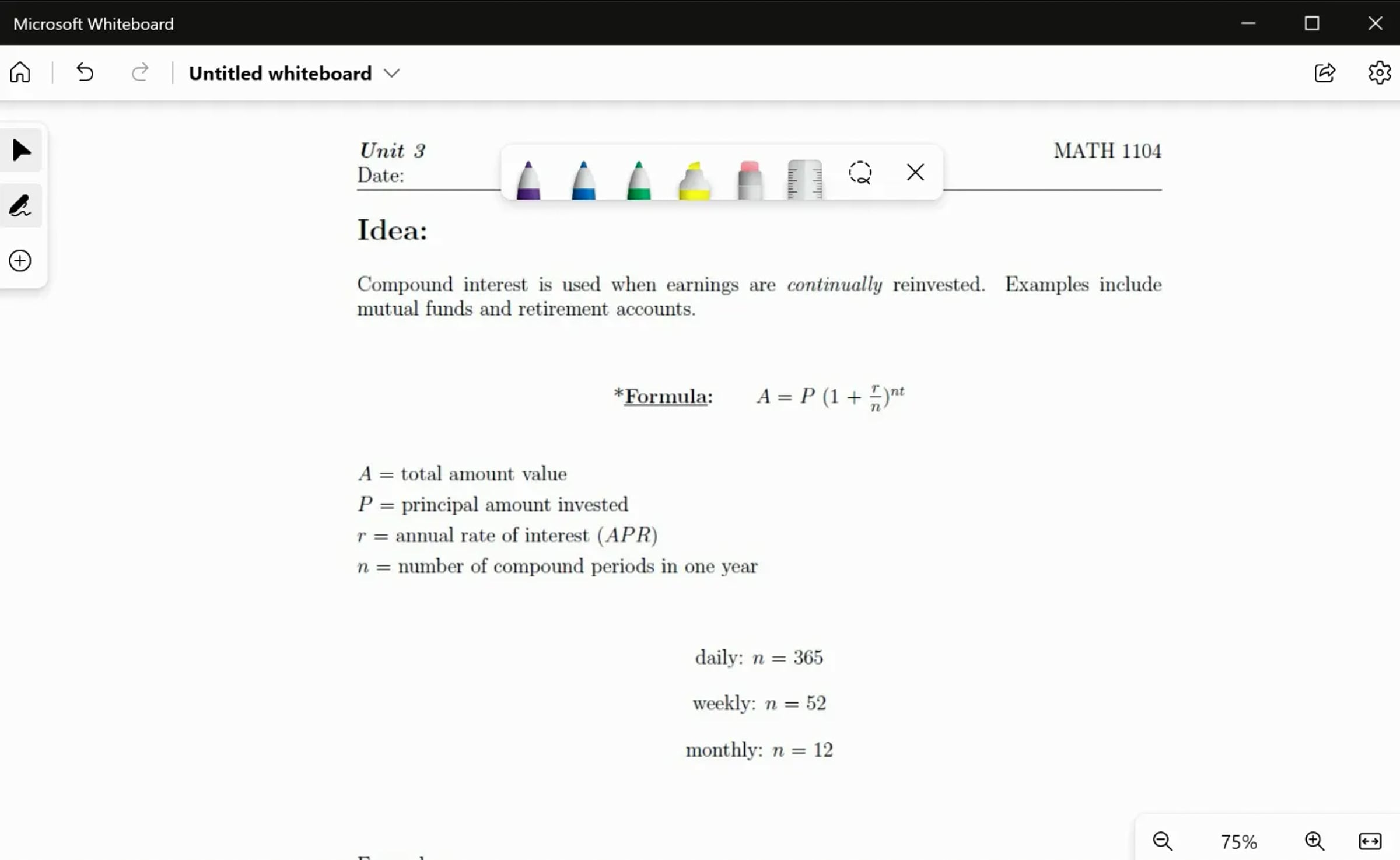 Calculating Compound Interest | Videos & Movies on Vimeo