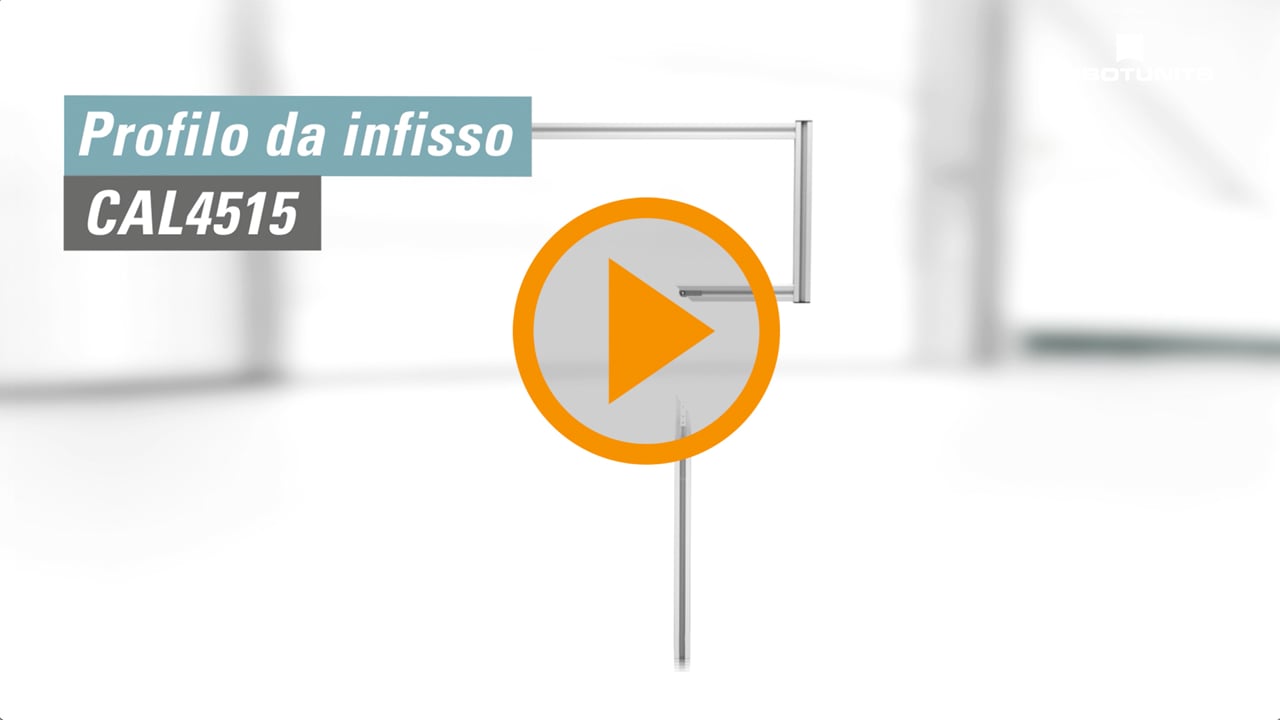 Profilo da infisso CAL4515 | Robotunits