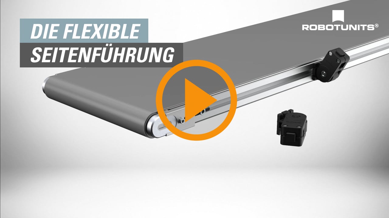 Die flexible Seitenführung | Robotunits