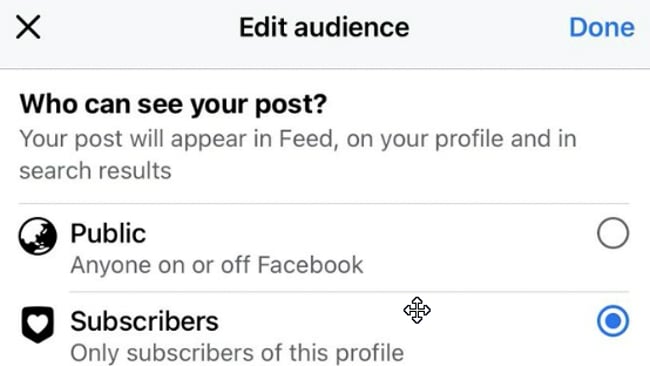 Neue (wichtige) FB Posting Funktion