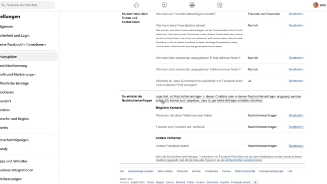 Was du (wie ich) im Messenger (Einstellungen) ändern solltest