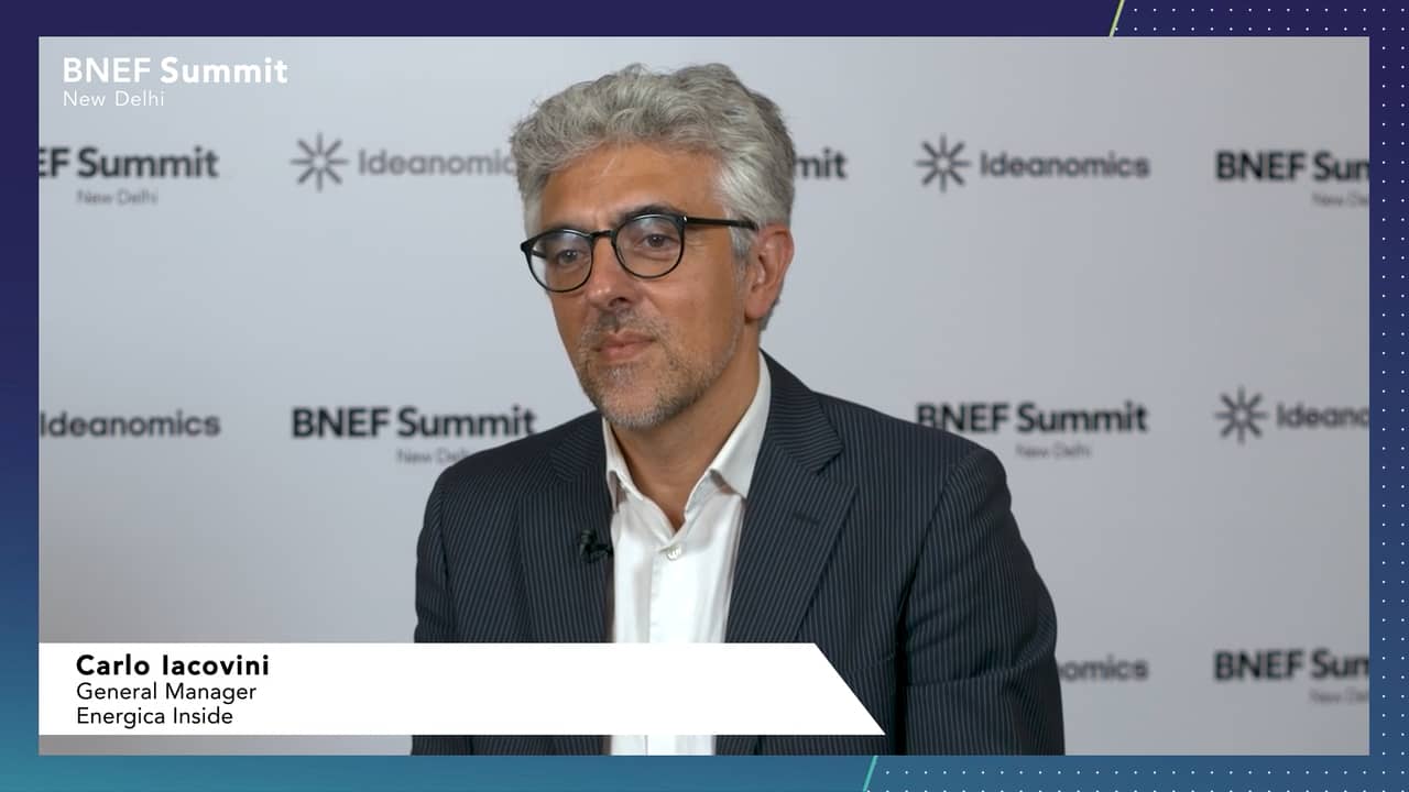 BNEF Summit New Delhi 2022 Interview Carlo Iacovini, Energica Inside