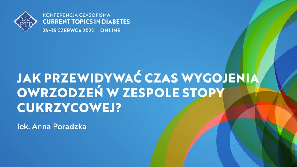 Grafika dla Jak przewidywać czas wygojenia owrzodzeń w zespole stopy cukrzycowej?