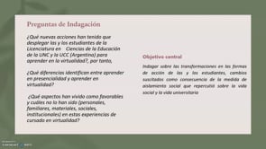 Aprendizajes en educación superior durante la pandemia.  Construcción de nuevos esquemas de acción.