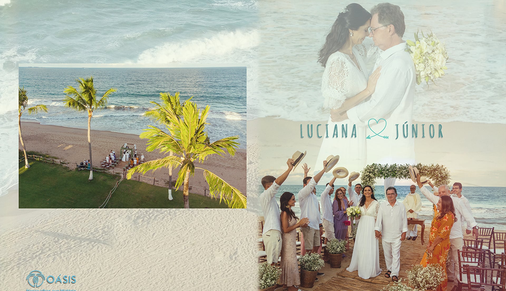 Renovação de Votos de Luciana e Junior | Praia de Muro Alto - Porto de Galinhas PE