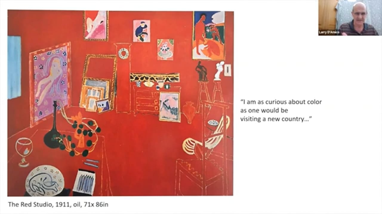 Art Talk - Henri Matisse’s The Red Studio
