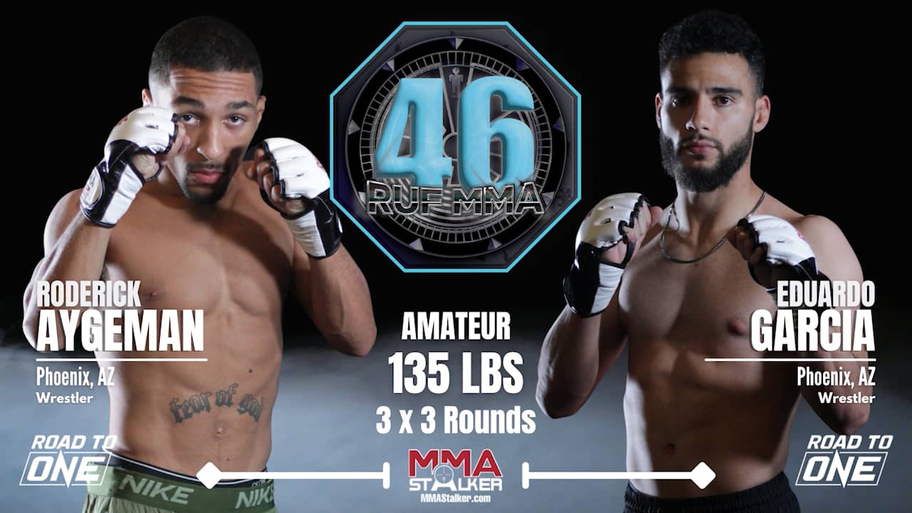Amateur 135 lbs Roderick Aygeman (Phoenix, AZ) The MMA Lab vs Eduardo