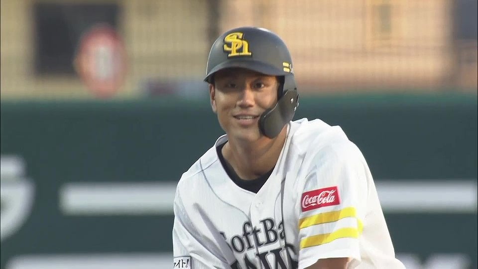 【ファーム】ホークス・中谷将大 レフトへのタイムリーヒットで1点を返す!! 2022年6月28日 福岡ソフトバンクホークス 対 阪神タイガース